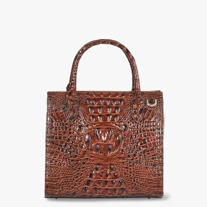 Brahmin Satchels Small Caroline Pecan Melbourne 8211 Women Brahmin Satchels Small Caroline Pecan Melbourne 8211 Women
