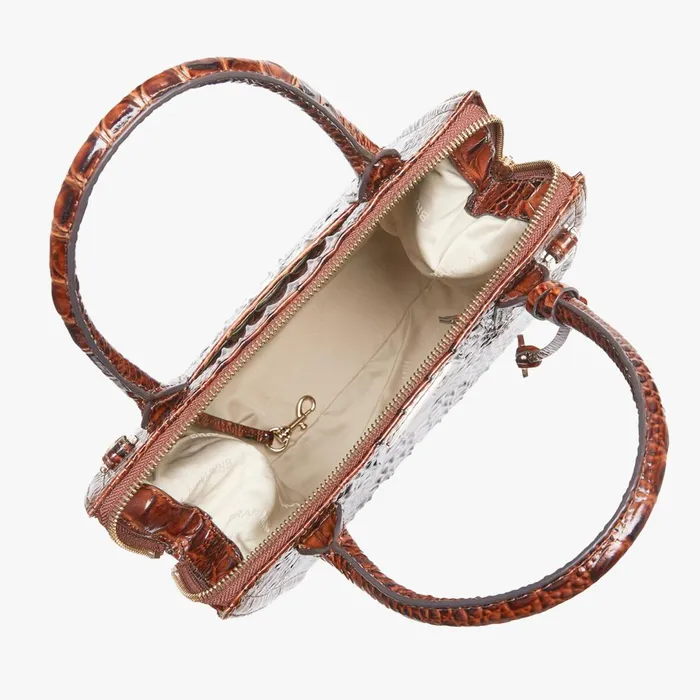 Brahmin Satchels Small Caroline Pecan Melbourne 8211 Women Brahmin Satchels Small Caroline Pecan Melbourne 8211 Women