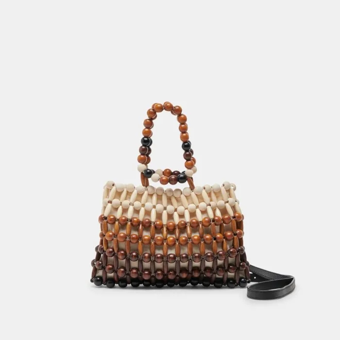 Handbags Women Dolce Vita Caroline Handbag Natural Multi Wood