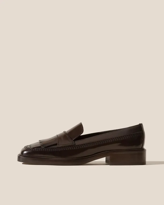 Hereu AINA POLISHED 8211 Fringed SlipOn Loafer Women Loafers