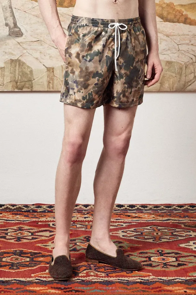 Men KITE 8211 Swimsuit 8211 Military Massimo Alba Swimwear
