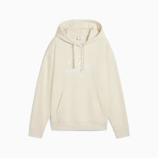 Puma Hoodies and Sweatshirts Essentials Script 039s Comfort Hoodie Alpine Snow 8211 Women Puma Hoodies and Sweatshirts Essentials Script 039s Comfort Hoodie Alpine Snow 8211 Women