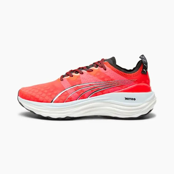 Puma Running ForeverRun NITRO 039s Road Running Shoes Fire Orchidpuma Blackpuma Silver 8211 Women
