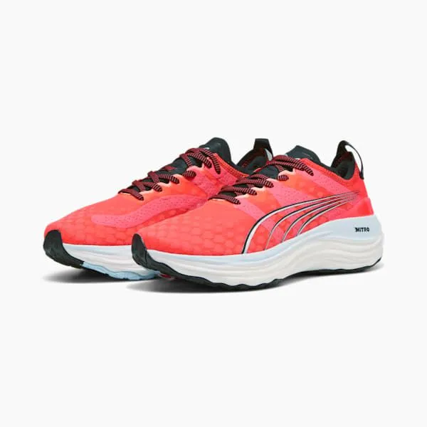 Puma Running ForeverRun NITRO 039s Road Running Shoes Fire Orchidpuma Blackpuma Silver 8211 Women Puma Running ForeverRun NITRO 039s Road Running Shoes Fire Orchidpuma Blackpuma Silver 8211 Women