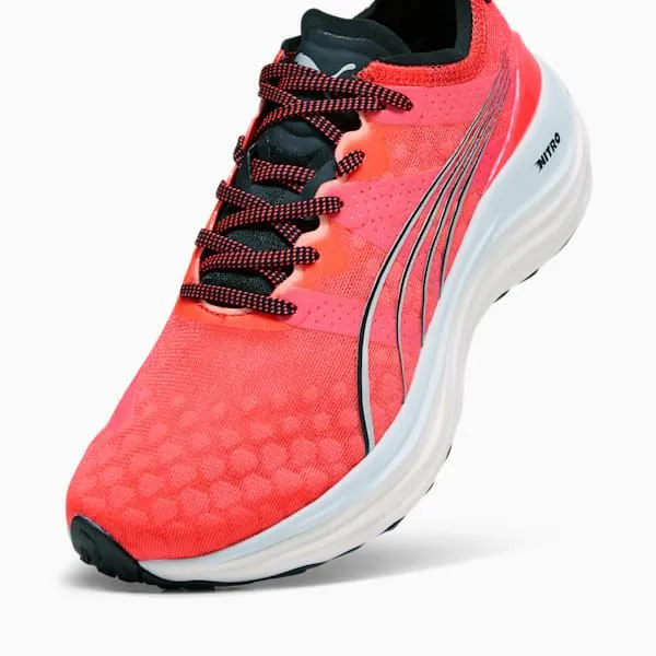Puma Running ForeverRun NITRO 039s Road Running Shoes Fire Orchidpuma Blackpuma Silver 8211 Women Puma Running ForeverRun NITRO 039s Road Running Shoes Fire Orchidpuma Blackpuma Silver 8211 Women