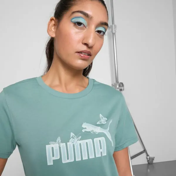 Puma TShirts and Tops Flutter 039s Tee Green Moon 8211 Women