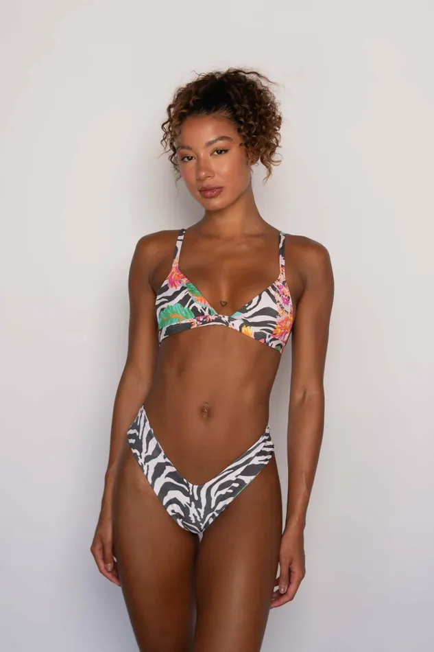 Skatie Tops Kourtney Bikini Top Carlo 8211 Women