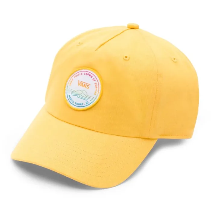 Vans 2020 VTCS Logo Courtside Hat Lemon Chrome Women Hats and Beanies Vans 2020 VTCS Logo Courtside Hat Lemon Chrome Women Hats and Beanies