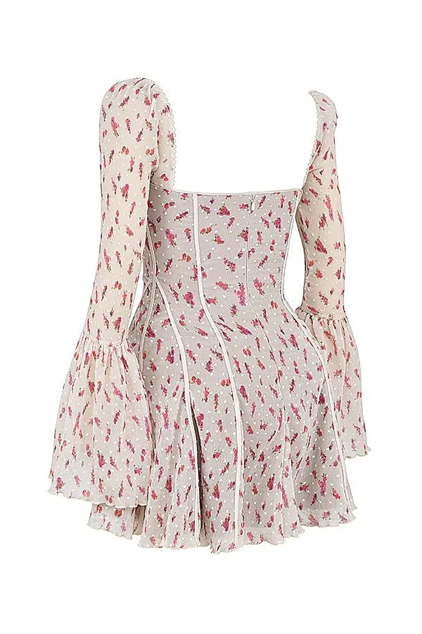Women Analissa Vintage Cream Rose Print Corset Mini Dress House Of CB Dresses Women Analissa Vintage Cream Rose Print Corset Mini Dress House Of CB Dresses