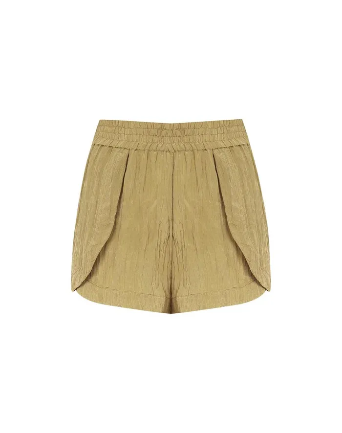 Women ViX Paula Hermanny Bottoms Cole Shorts 8211 Olivine