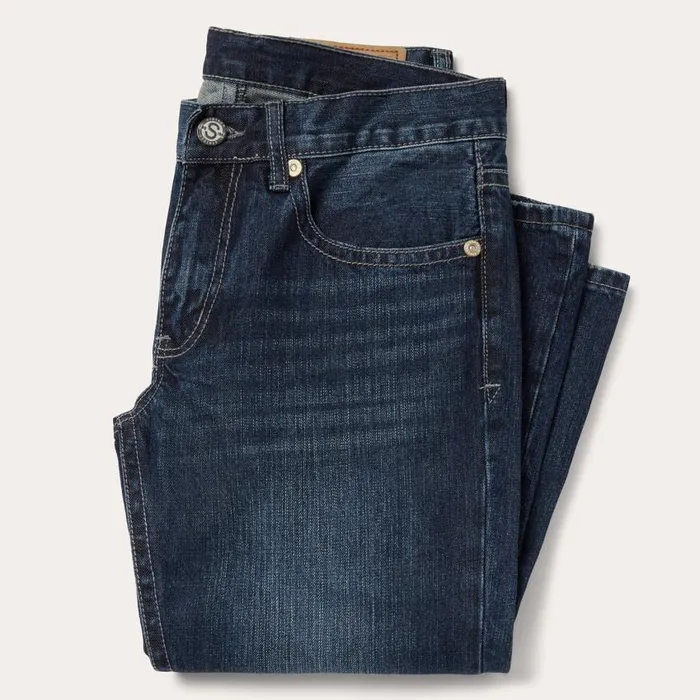1014 Rocker Fit Jean Blue Men Stetson Boot Cut