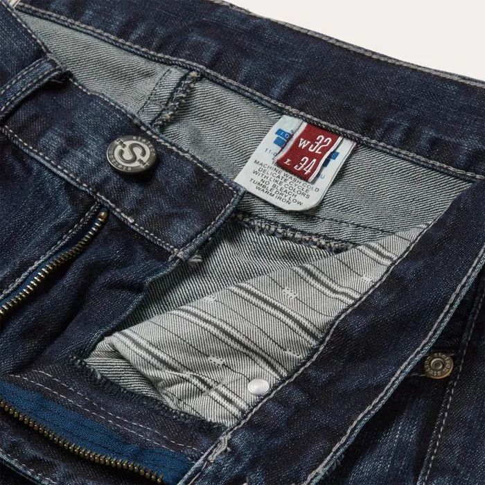 1014 Rocker Fit Jean Blue Men Stetson Boot Cut