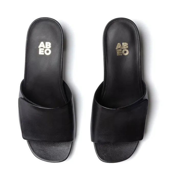 ABEO Avenue Slide Black Womens Abeo Dress