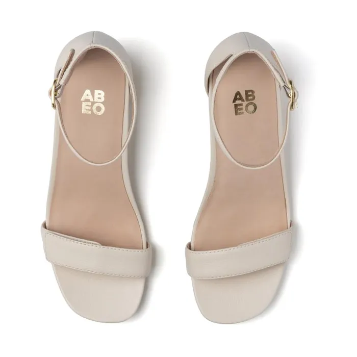 ABEO Avenue Strap White Womens Abeo Sandals