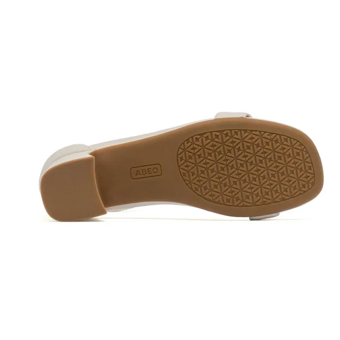 ABEO Avenue Strap White Womens Abeo Sandals