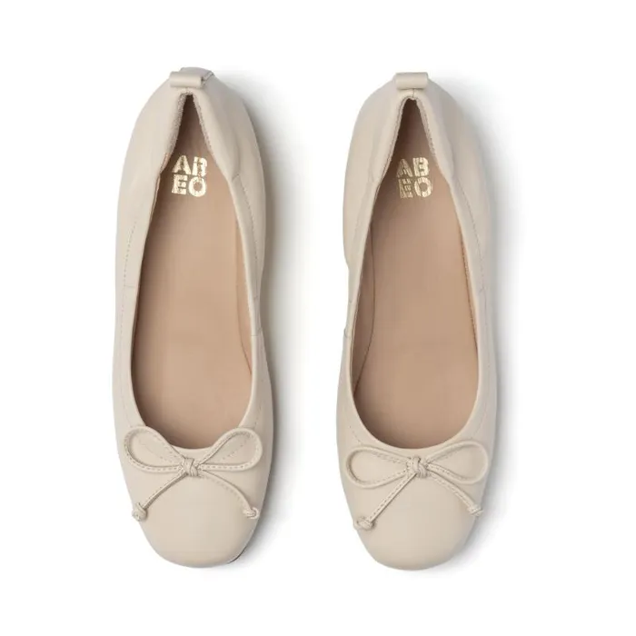 ABEO Cadence Bow White Womens Abeo Dress