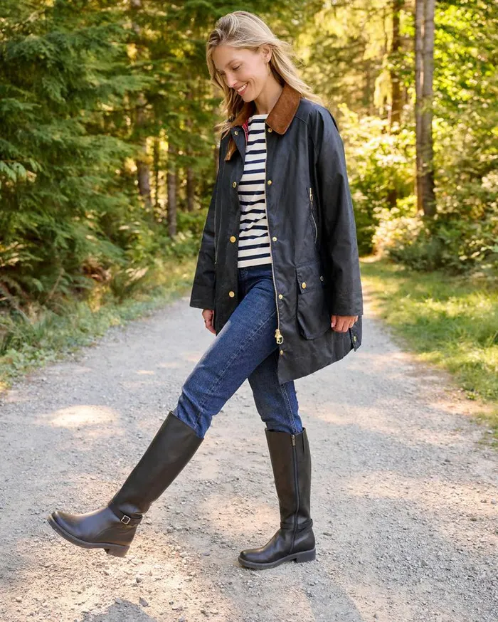 ABEO Compass Tall Metatarsal Brown Womens Abeo Boots