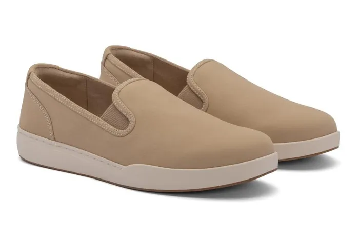 ABEO Encore Slip On Metatarsal Tan Womens Abeo Sneakers