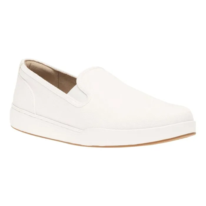 ABEO Encore Slip On Metatarsal White Womens Abeo Casual Shoes