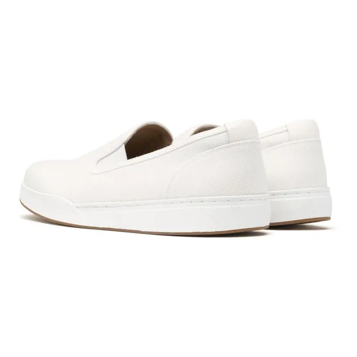 ABEO Encore Slip On Metatarsal White Womens Abeo Casual Shoes