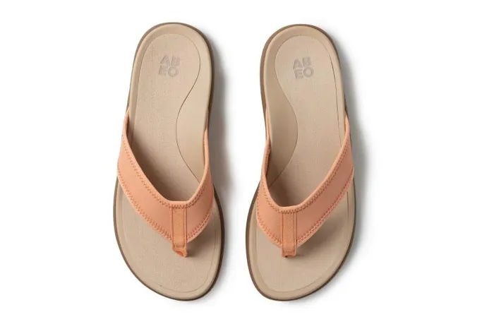 ABEO Laguna Sandal Metatarsal Orange Womens Abeo Sandals