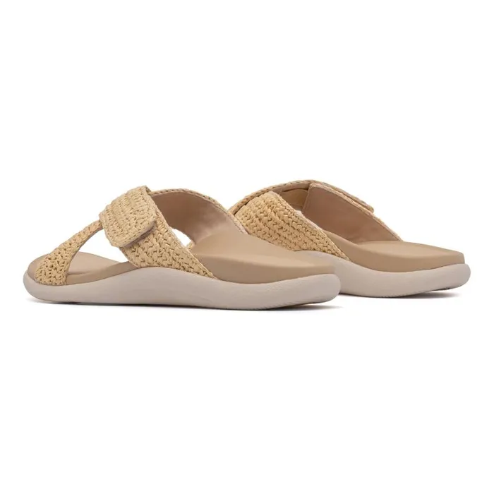 ABEO Laguna Slide Beige Womens Abeo Sandals
