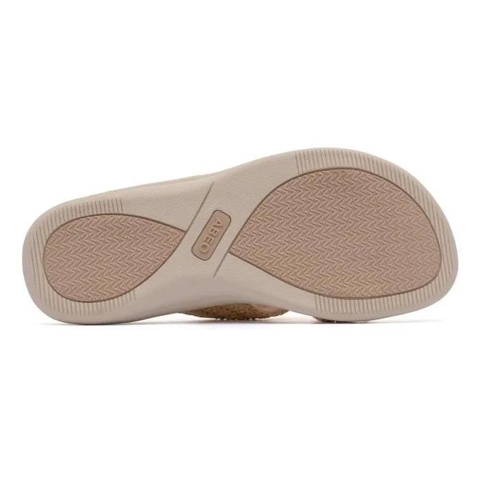ABEO Laguna Slide Beige Womens Abeo Sandals