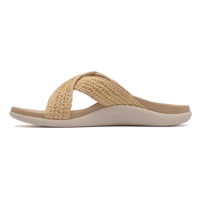 ABEO Laguna Slide Beige Womens Abeo Sandals
