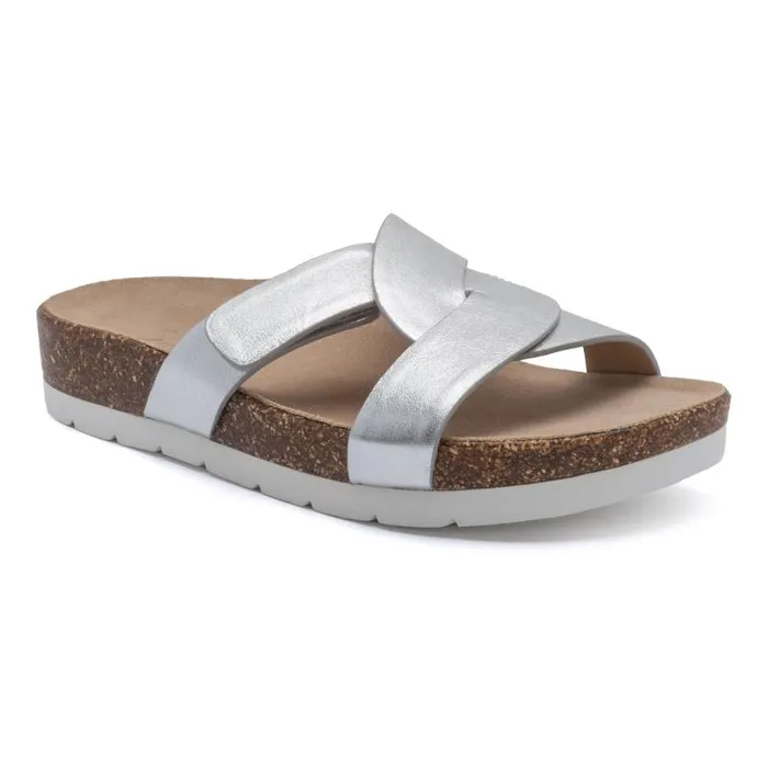 ABEO Lanai Slide Metatarsal Grey Womens Abeo Sandals