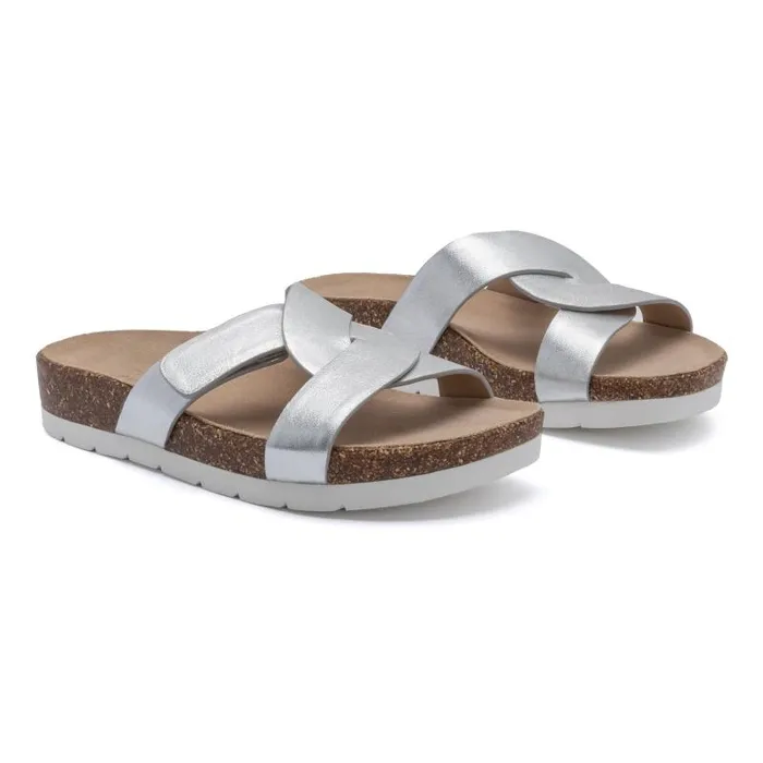 ABEO Lanai Slide Metatarsal Grey Womens Abeo Sandals