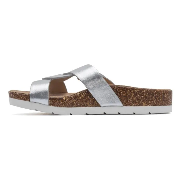 ABEO Lanai Slide Metatarsal Grey Womens Abeo Sandals