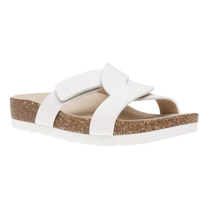 ABEO Lanai Slide Metatarsal White Womens Abeo Sandals
