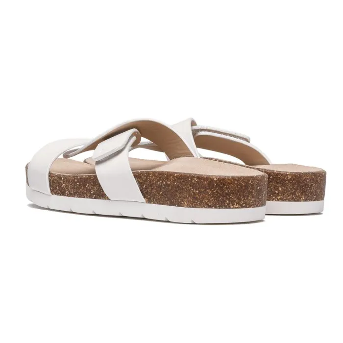 ABEO Lanai Slide Metatarsal White Womens Abeo Sandals