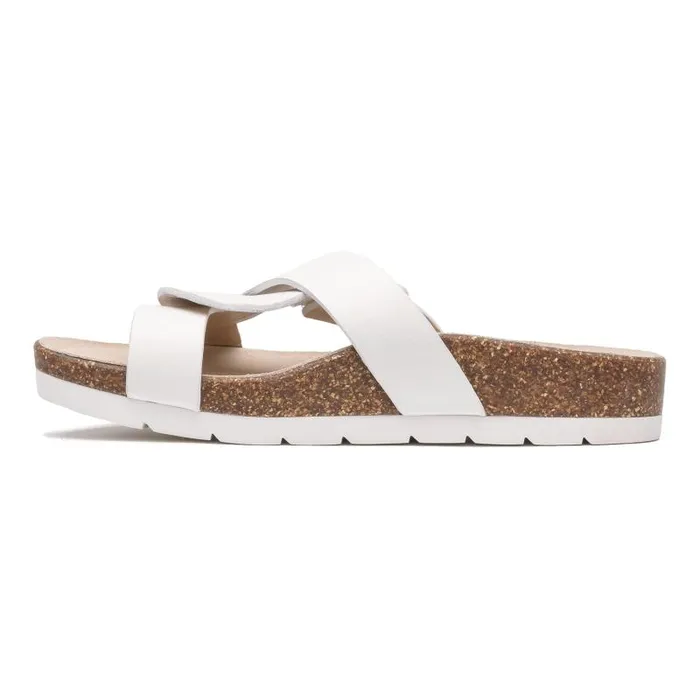 ABEO Lanai Slide Metatarsal White Womens Abeo Sandals