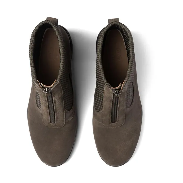 ABEO Metropolis Zip Brown Womens Abeo Boots