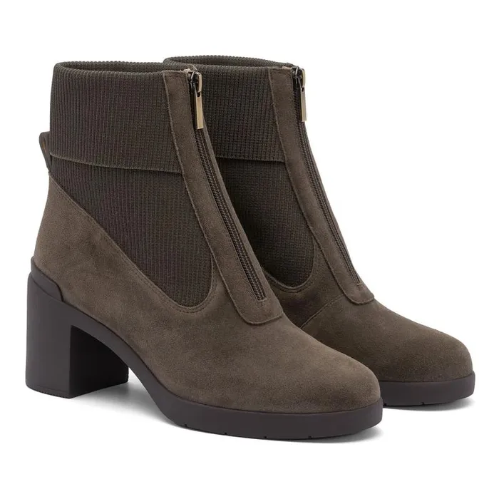 ABEO Metropolis Zip Brown Womens Abeo Boots