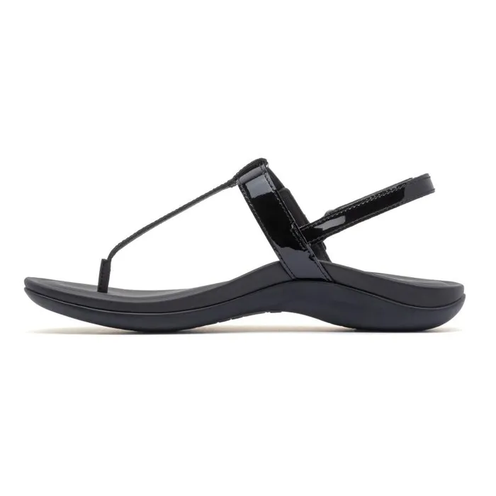 ABEO Oasis T Strap Black Womens Abeo Sandals