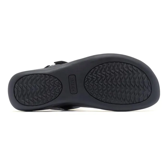 ABEO Oasis T Strap Black Womens Abeo Sandals