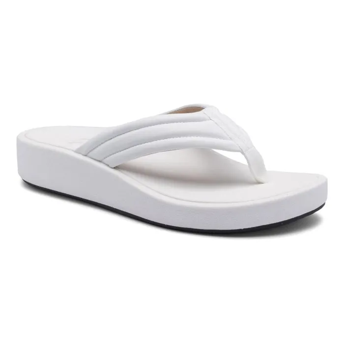 ABEO Paseo Thong Sandal White Womens Abeo Sandals