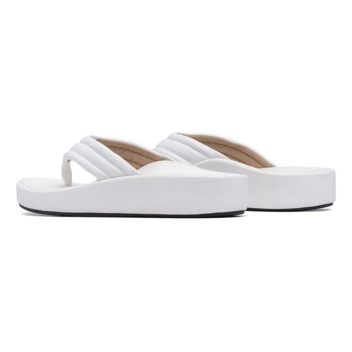 ABEO Paseo Thong Sandal White Womens Abeo Sandals