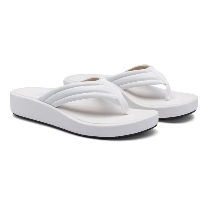 ABEO Paseo Thong Sandal White Womens Abeo Sandals