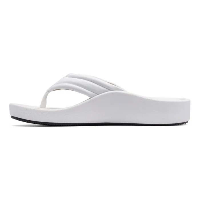ABEO Paseo Thong Sandal White Womens Abeo Sandals