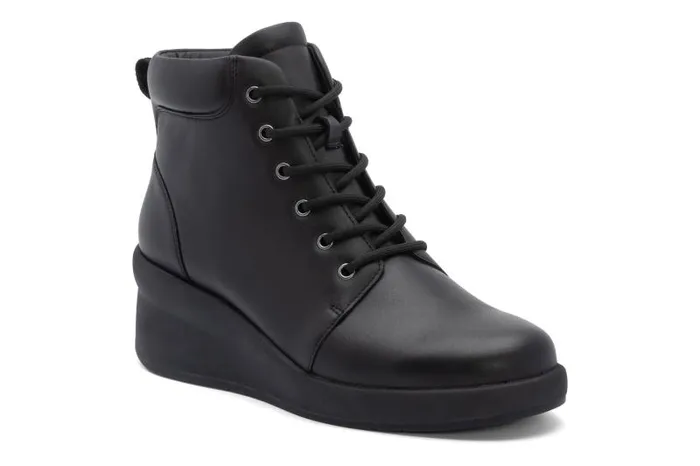ABEO Passage Lace Up Metatarsal Black Womens Abeo Boots