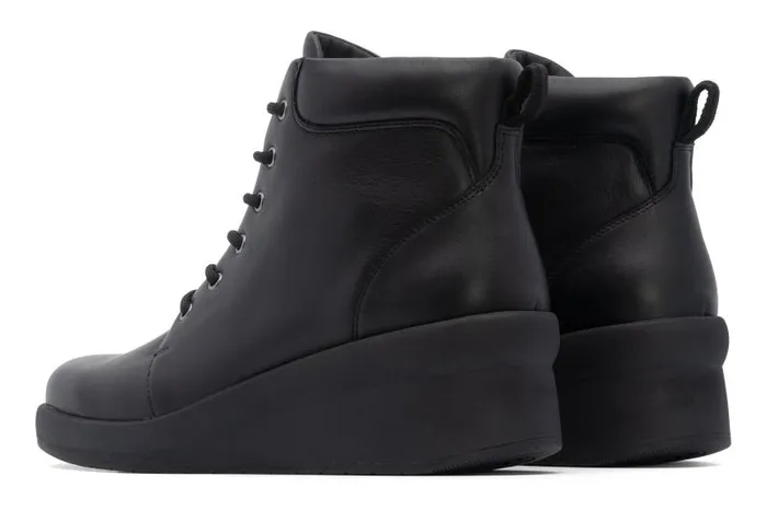 ABEO Passage Lace Up Metatarsal Black Womens Abeo Boots