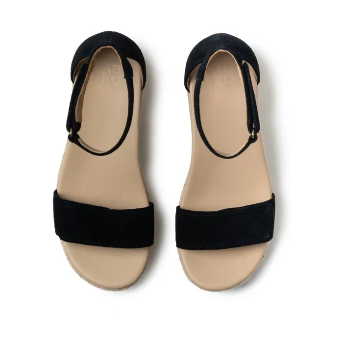 ABEO Riviera Ankle Sandal Black Womens Abeo Sandals