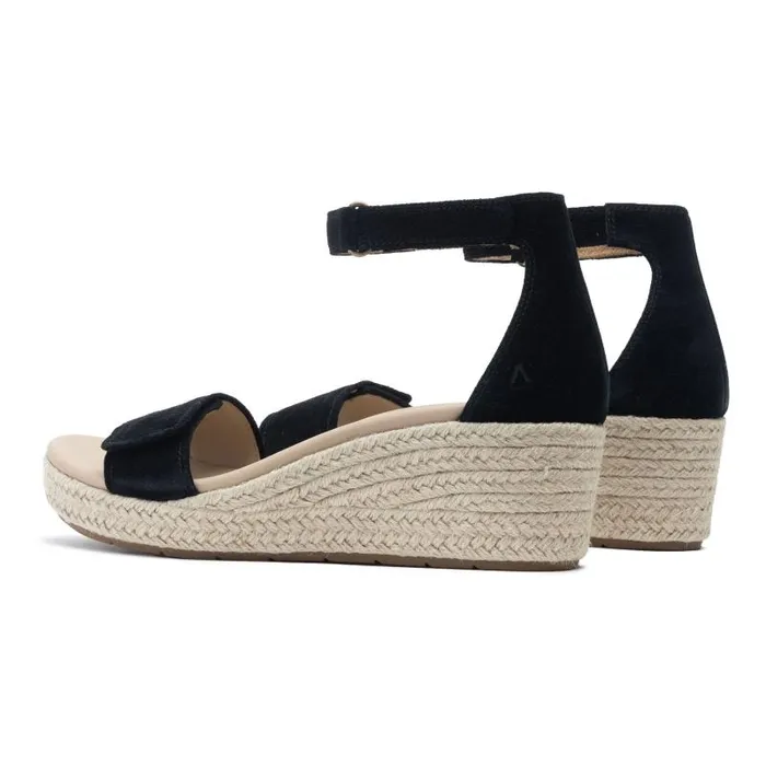 ABEO Riviera Ankle Sandal Black Womens Abeo Sandals