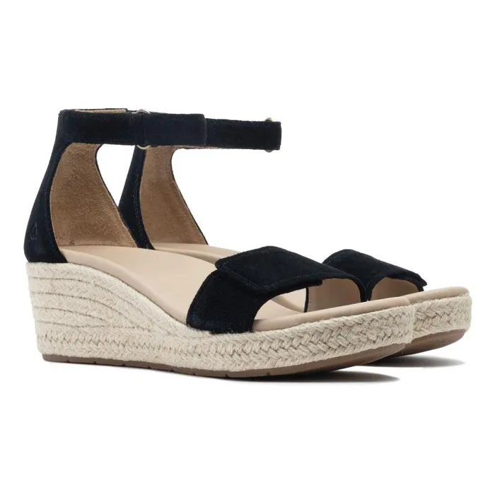 ABEO Riviera Ankle Sandal Black Womens Abeo Sandals