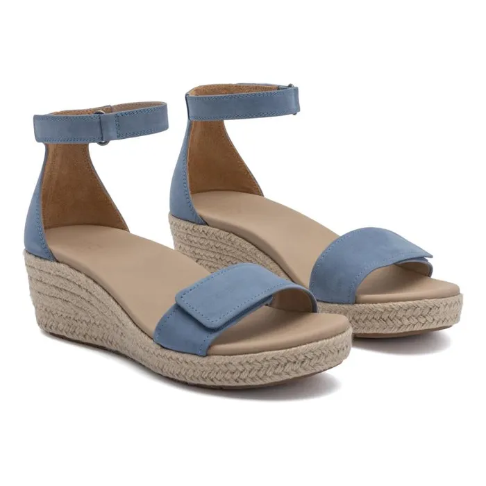 ABEO Riviera Ankle Sandal Blue Womens Abeo Sandals