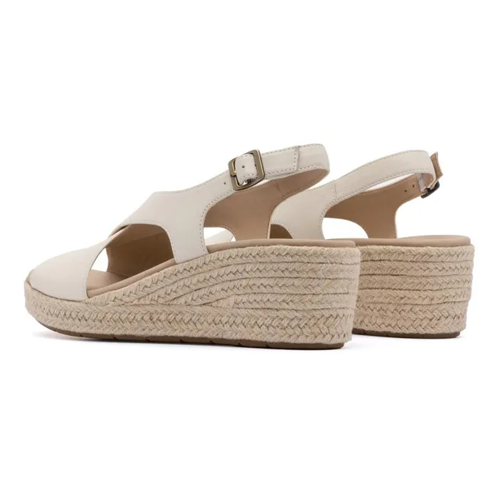 ABEO Riviera Cross White Womens Abeo Sandals