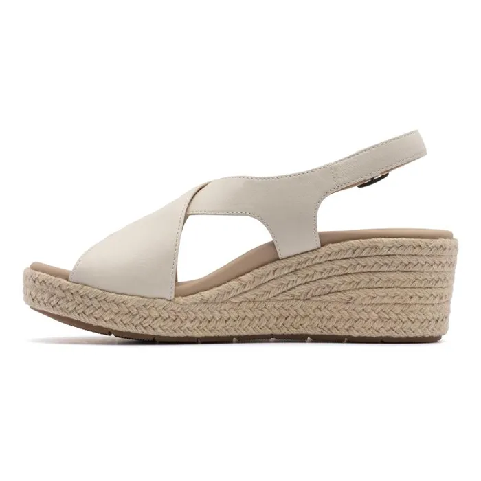 ABEO Riviera Cross White Womens Abeo Sandals